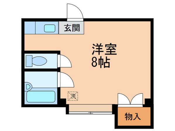 リバティ中津の物件間取画像